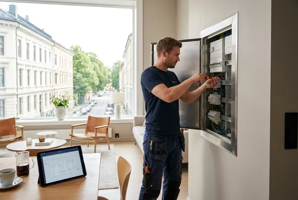 Sikringsskap oppgradering Frogner