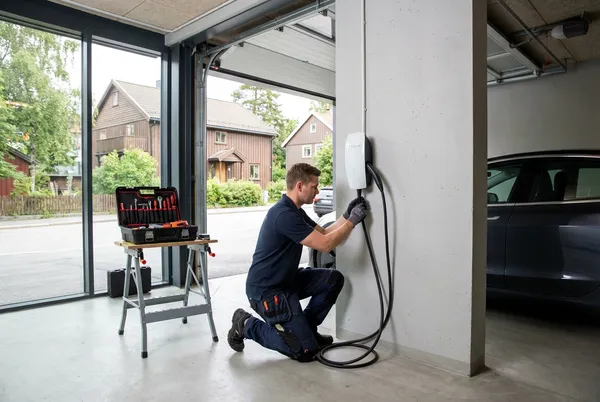 Elbillader installasjon Majorstuen